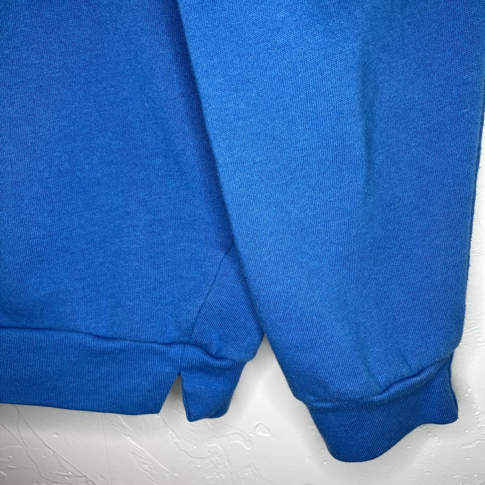 Disney Vintage Royal Blue Sweatshirt Women’s Junior Mickey and Friends Crew Neck - Picture 5 of 10